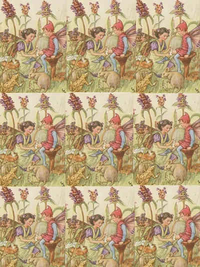 Get Well Soon Fairy Wrapping Paper
