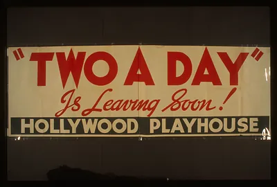 Two a day is leaving soon