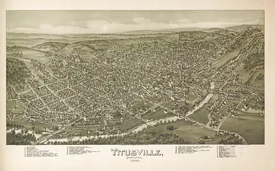 Titusville, Pennsylvania, 1896