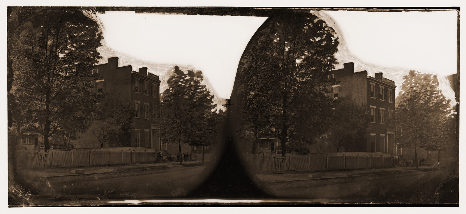 Richmond Virginia. House, 1865 — historic photograph