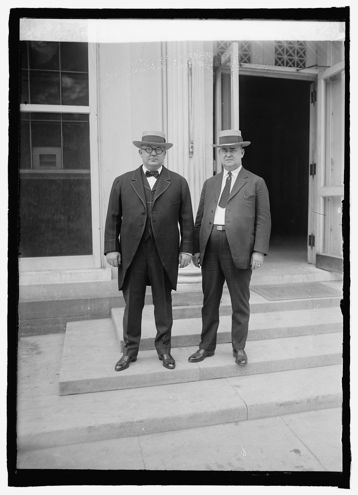 Col. J.M. Meekins & Hon. W.S. Graham, 8/16/23, [19]23 August 16. — historic photograph