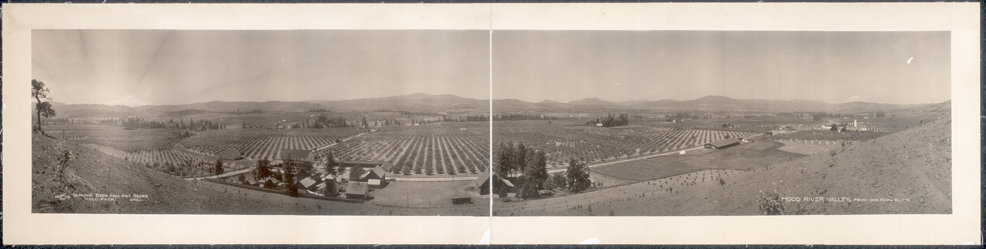 Hood River Valley Van Horn Butte, Oregon, 1912, 1912 — historic image