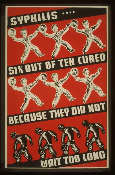 Syphilis .... six out of ten cured because they did not wait too long