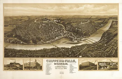 Chippewa Falls, Wisconsin, 1907