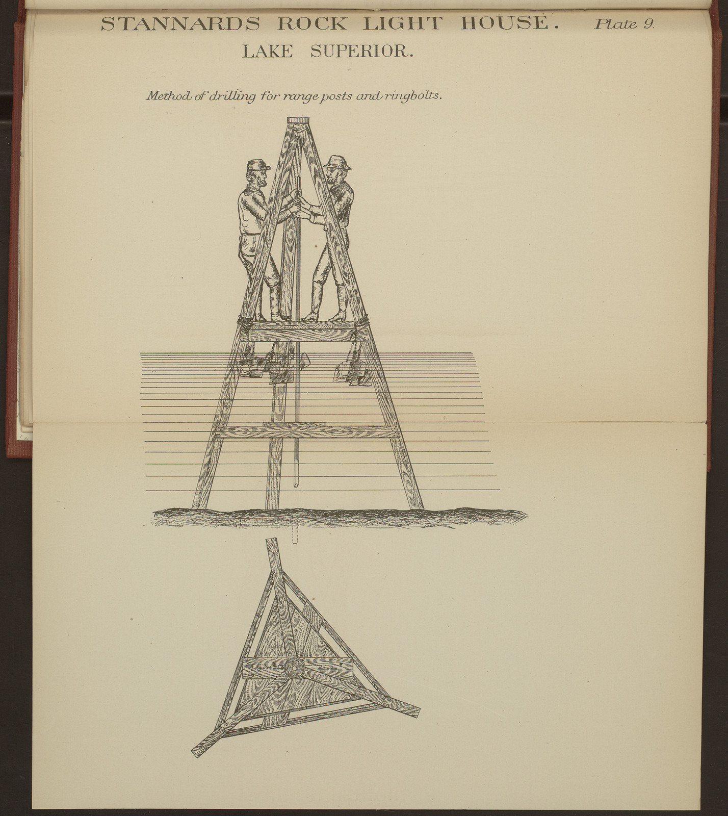 Stannards Rocklighthouse Lake Sup — historic image