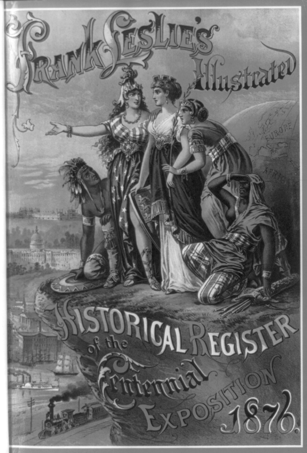 Frank Leslie's Illustrated Historical Register of the Centennial Exposition. 1876 — historic print