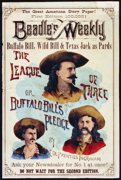 Beadle's Weekly: The League of Three or Buffalo Bill's Pledge by Col. Prentiss Ingrahm