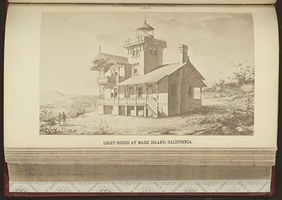 Light-house at Mare Island, California
