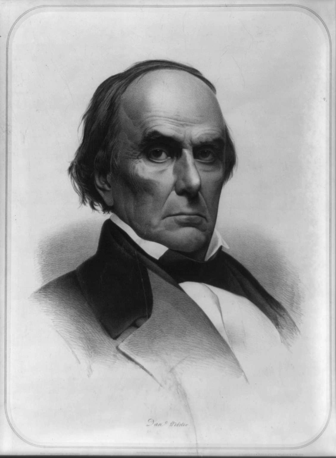 Danl. Webster, [no date recorded on shelflist card] — historic print