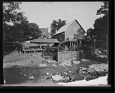 [The Old red mill, Cedar Creek, Natural Bridge, Va.]