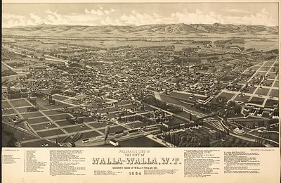Walla Walla, Washington, 1884