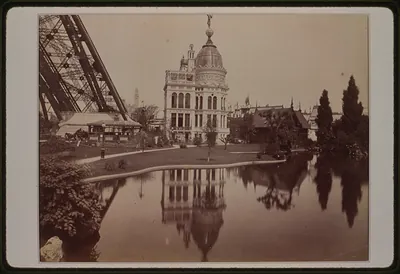 Exposition universelle de 1889--Pavillon de l'industrie du gaz / ND Phot.