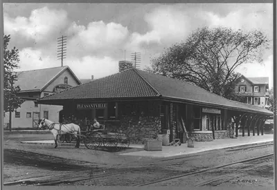 [Railroad station - Pleasantville, N.Y.]