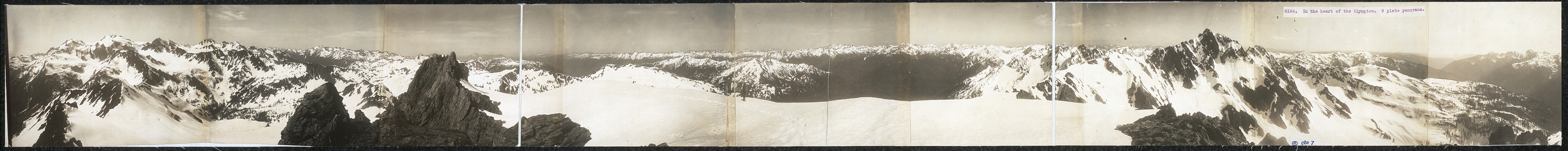 In the heart of the Olympics, Washington, 1907, 1907 — historic image