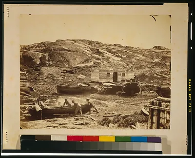 [Whaling or fishing camp, Labrador]
