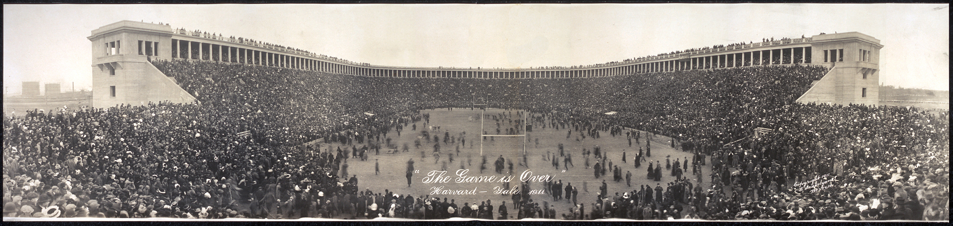 Harvard - Yale, Massachusetts, 1911, 1911 — historic image