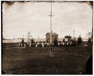 District of Columbia. Soldiers cemetery near Fort Stevens (Brightwood)