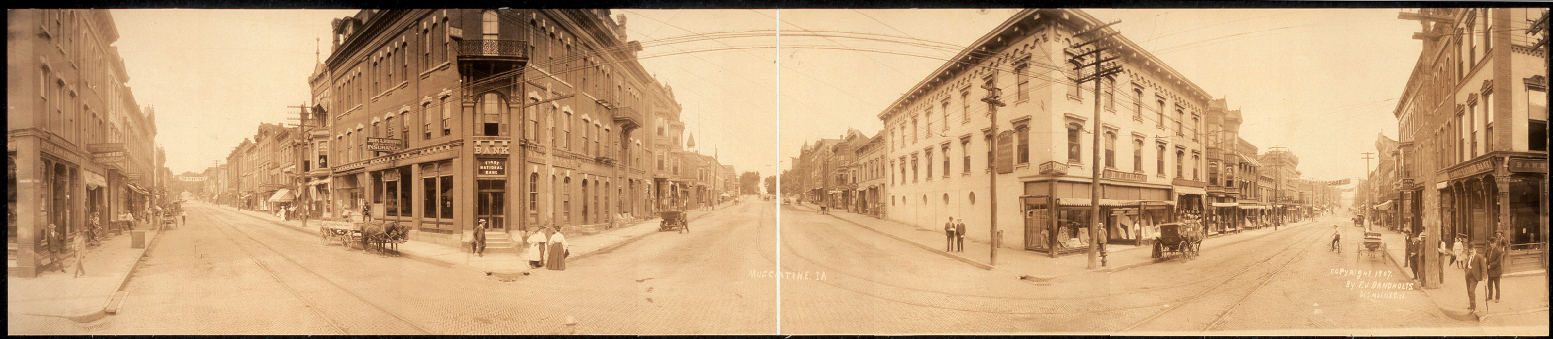 Muscatine, Iowa, 1907, 1907 — historic image