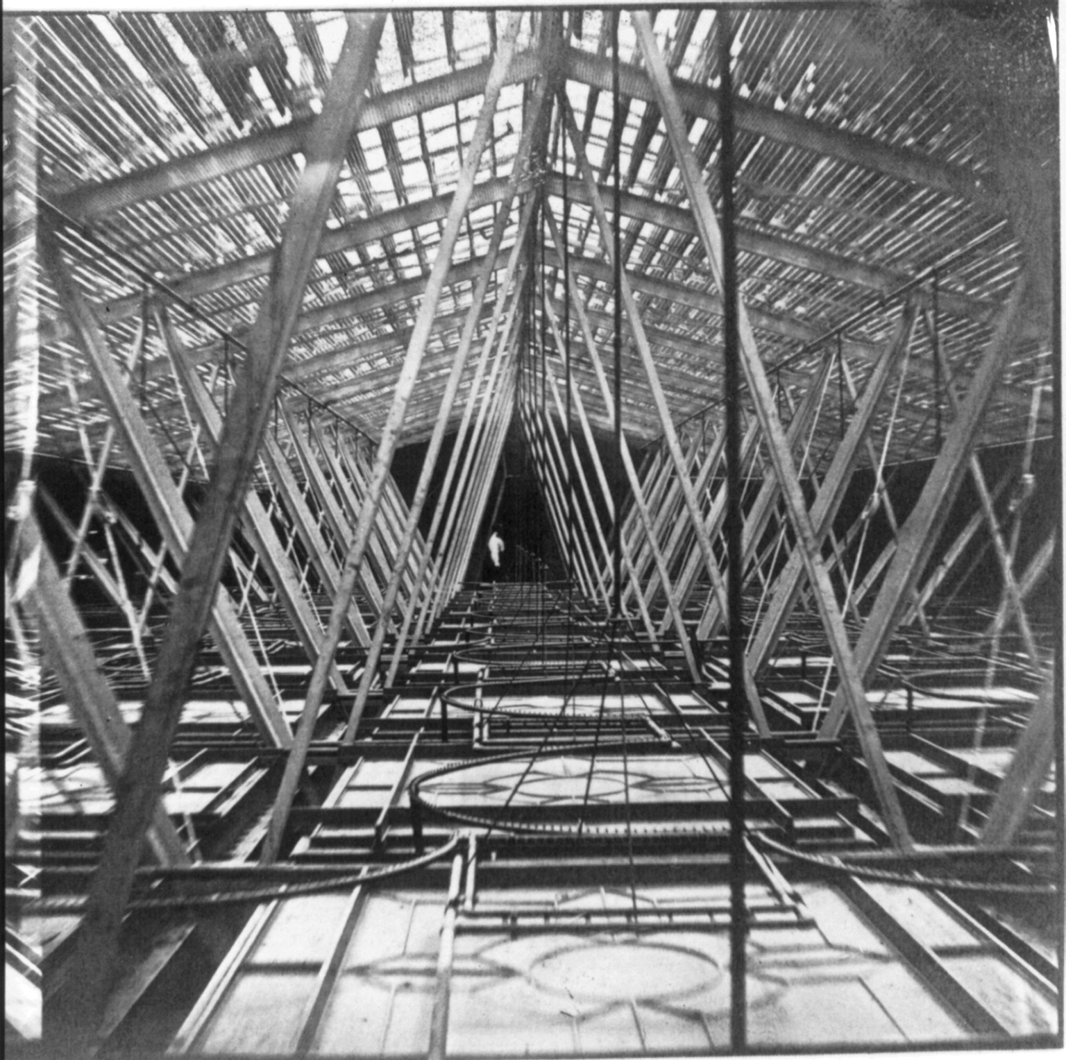 Roof over Representatives Chamber [in House of Representatives, Washington, D.C.] — historic photograph