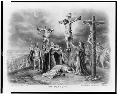 The Crucifixion / from painting by Louis Kurz.