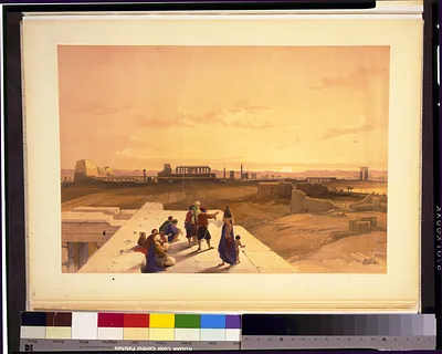 Ruins of Karnack / David Roberts, R.A.
