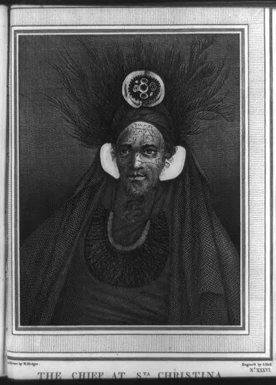 The Chief of Sta. Christina / [drawn from] nature, W. Hodges ; engraved by J. Hall.