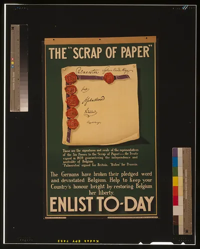 The scrap of paper." Enlist to-day / Johnson
