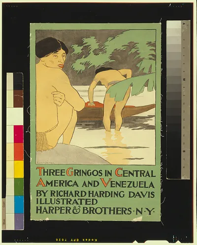Three gringos in Central America and Venezuela by Richard Harding Davis / Edward Penfield.