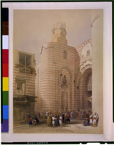 Gate of the Metwaleys--Cairo / David Roberts, R.A.