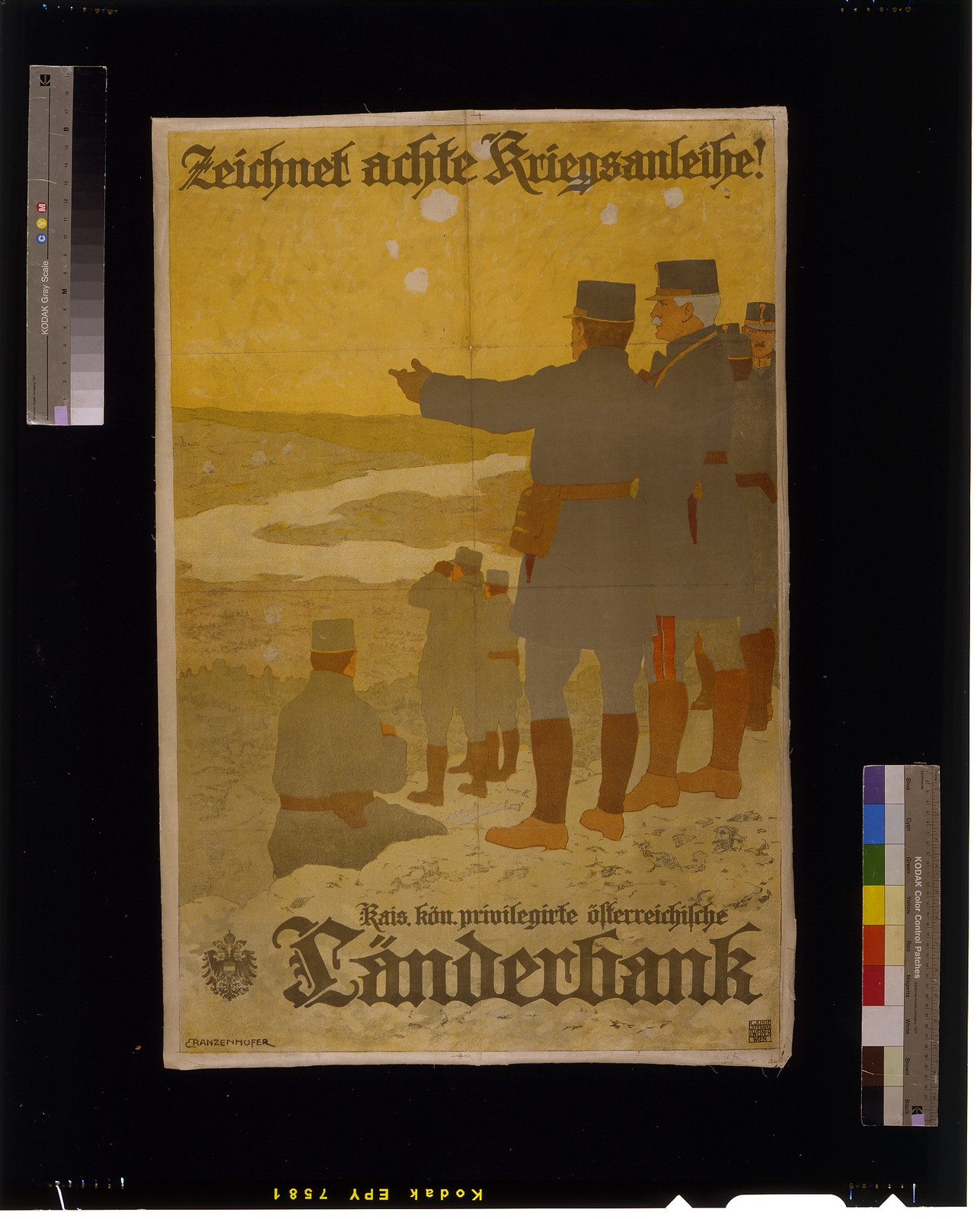 Zeichnet achte Kriegsan, 1918 — historic image