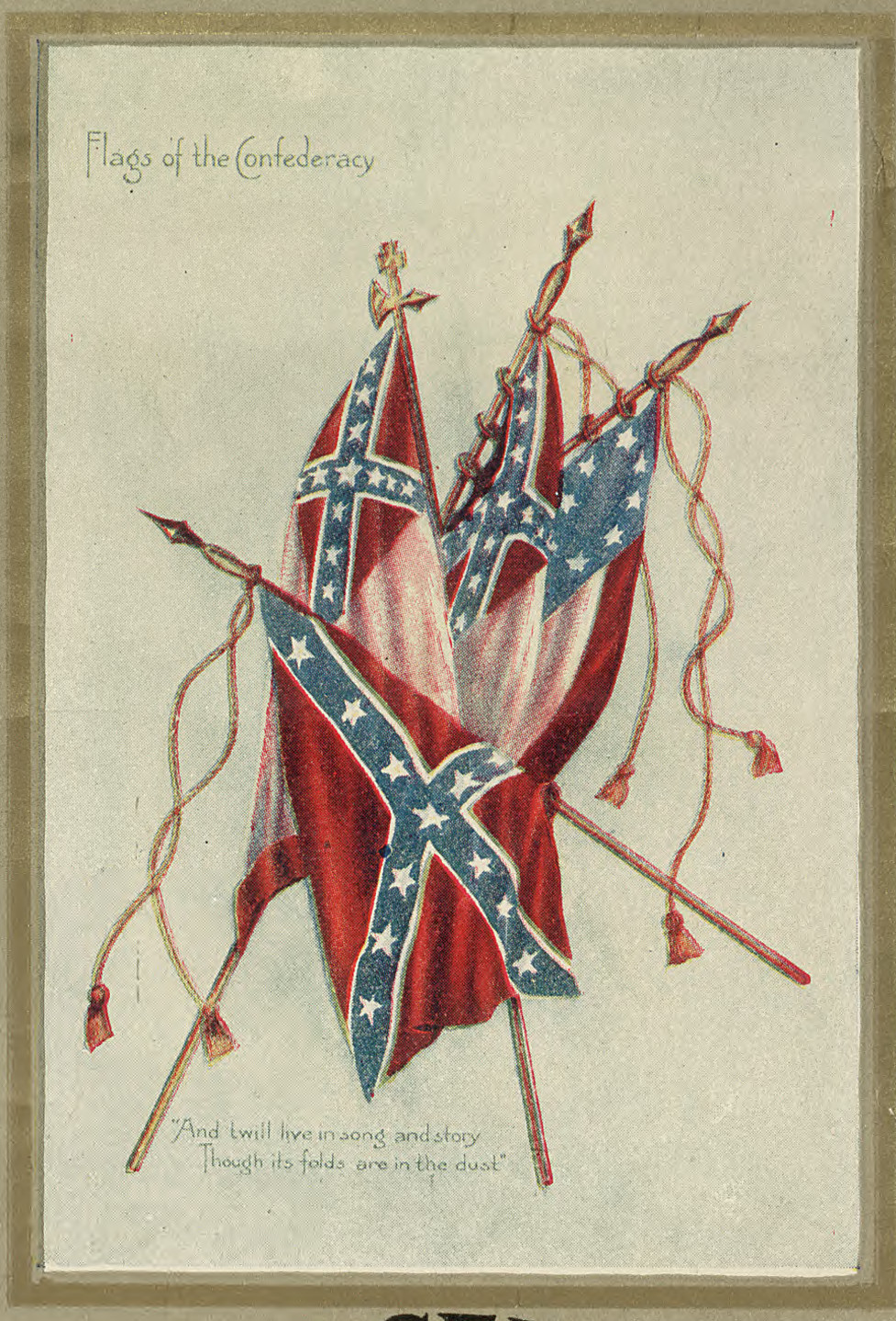 Flags of the Confederacy — historic image