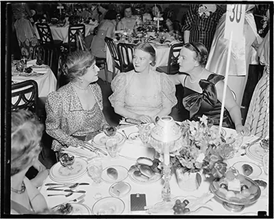 Historic Portrait - Alice Longworth, Dorothy Thompson and Mrs