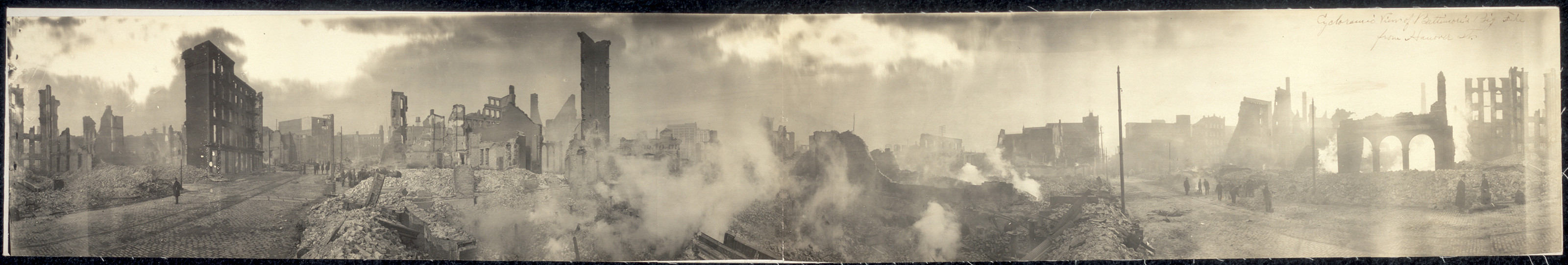 Baltimores Fire, Maryland, 1904, 1904 — historic image