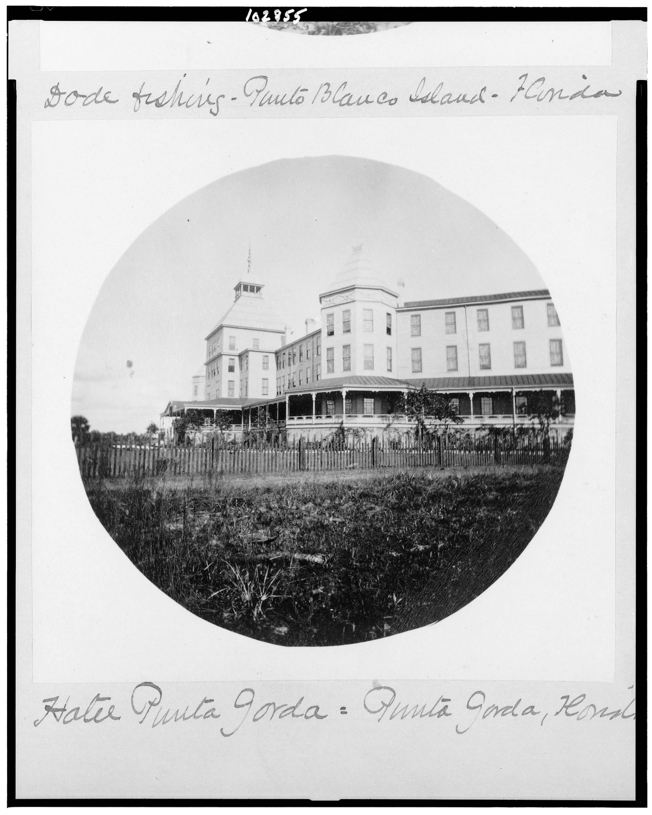 Hotel Punta Gorda, Florida, [1890] — historic photograph