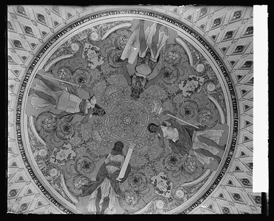 Ceiling, Library [of Congress, main reading room, Washington, D.C]