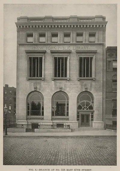 Branch at No. 328 East 67th Street, New York Public Library