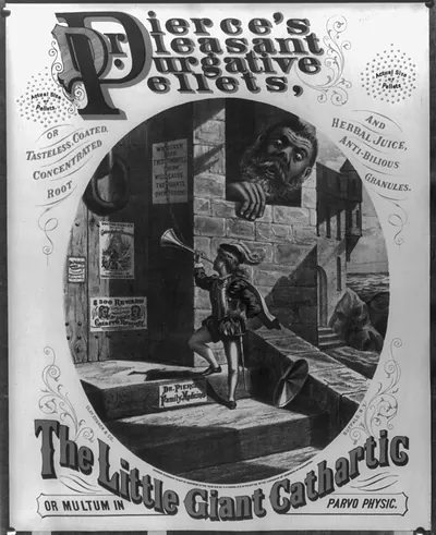 Dr. Pierse's pleasant purgative pellets,...