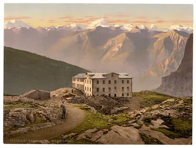 Gemmi Hotel Wildstrubel Bernese Oberland Switzerland