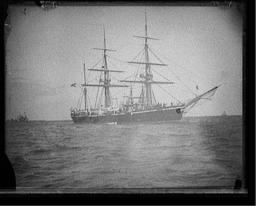 [Rynoda [i.e. Rynda], Russian navy], [between 1890 and 1901] — historic photograph