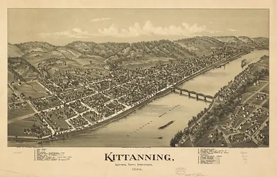 Kittanning, Pennsylvania, 1896
