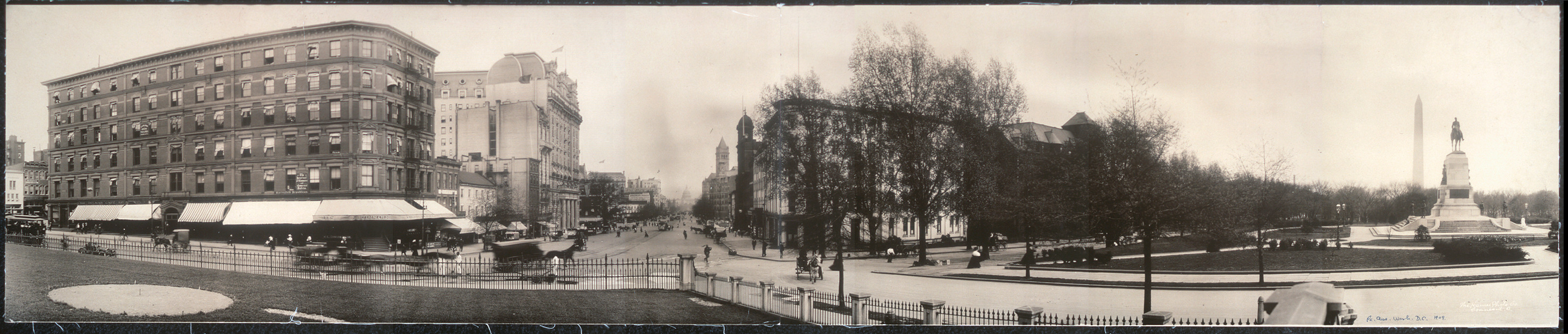 Pennsylvania Ave Washington, Washington, D.C., 1909, 1909 — historic image