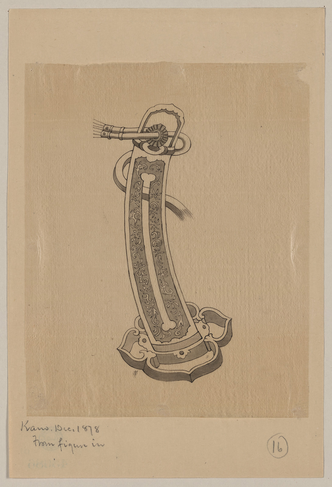 [Japanese drawing], 1750 — historic drawing