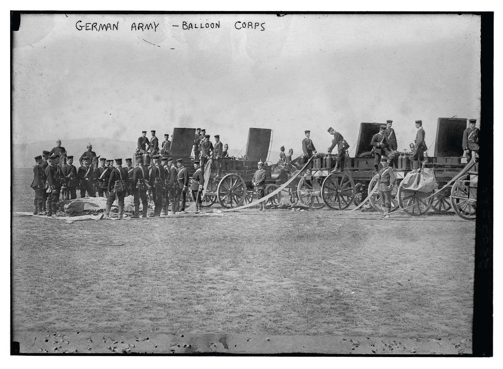 German Army - Balloon corps, n/a — historic photograph