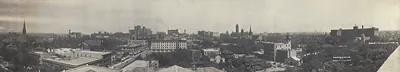 Minneapolis skyline, Minnesota, 1912