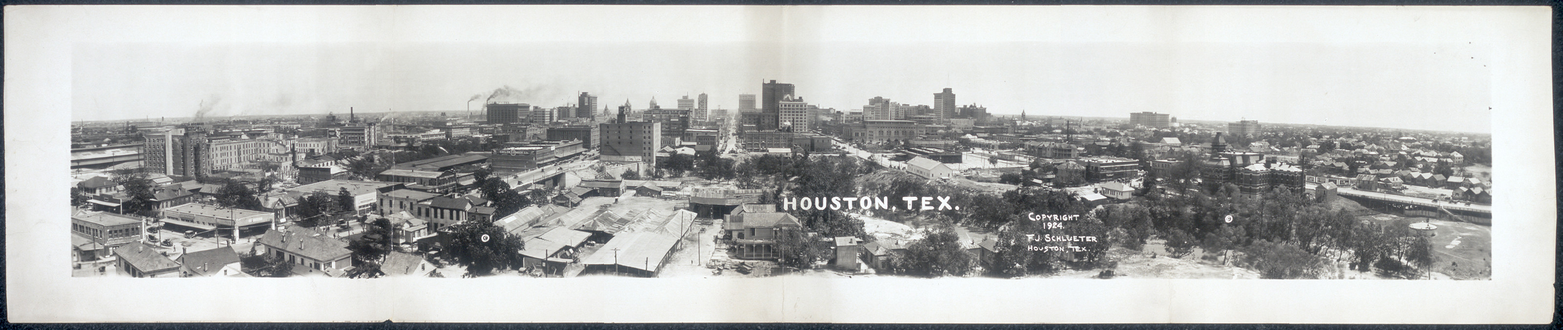 Houston, Texas, 1924, 1924 — historic image
