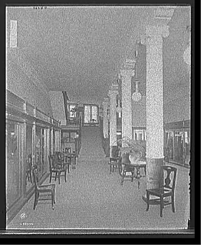 [E.M. Bigsby Co. show rooms, ground floor, main reception room]