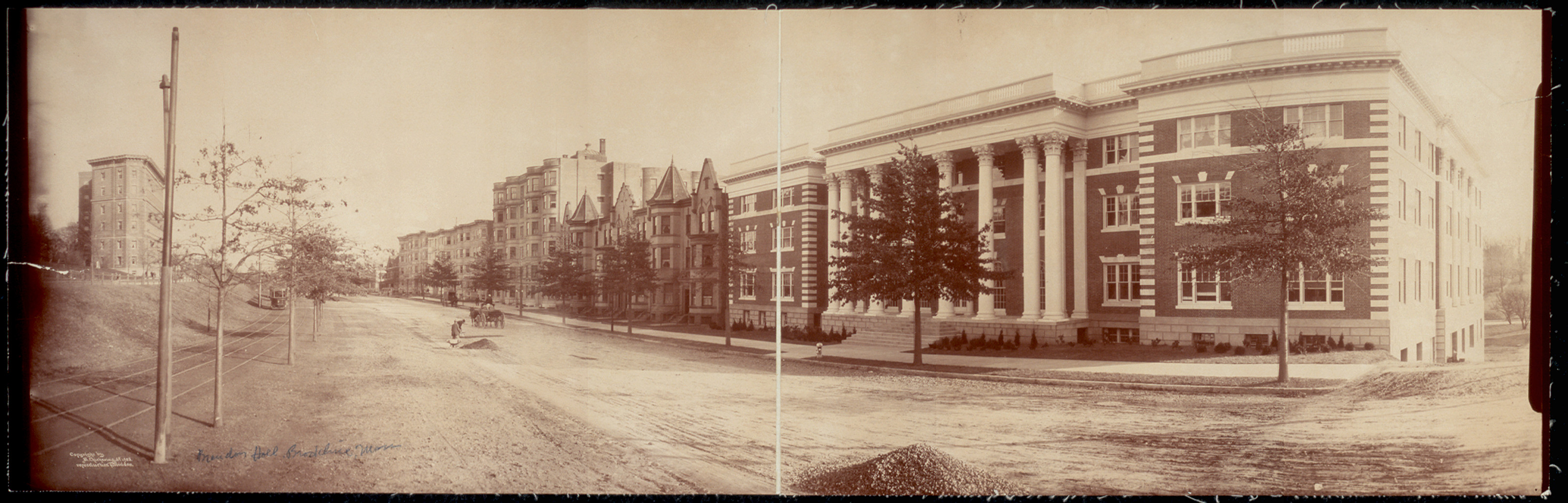 Brandon Hall Brookline, Massachusetts, 1903, 1903 — historic image