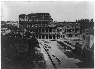 The Colosseum, Rome, during Ulysses S. Grant's world tour