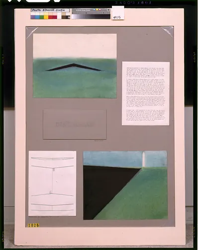 [Vietnam Veterans Memorial. Competition drawing]