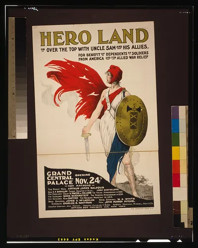 Hero land, or, over the top with Uncle Sam and his allies / A. Rapeño, Paris.